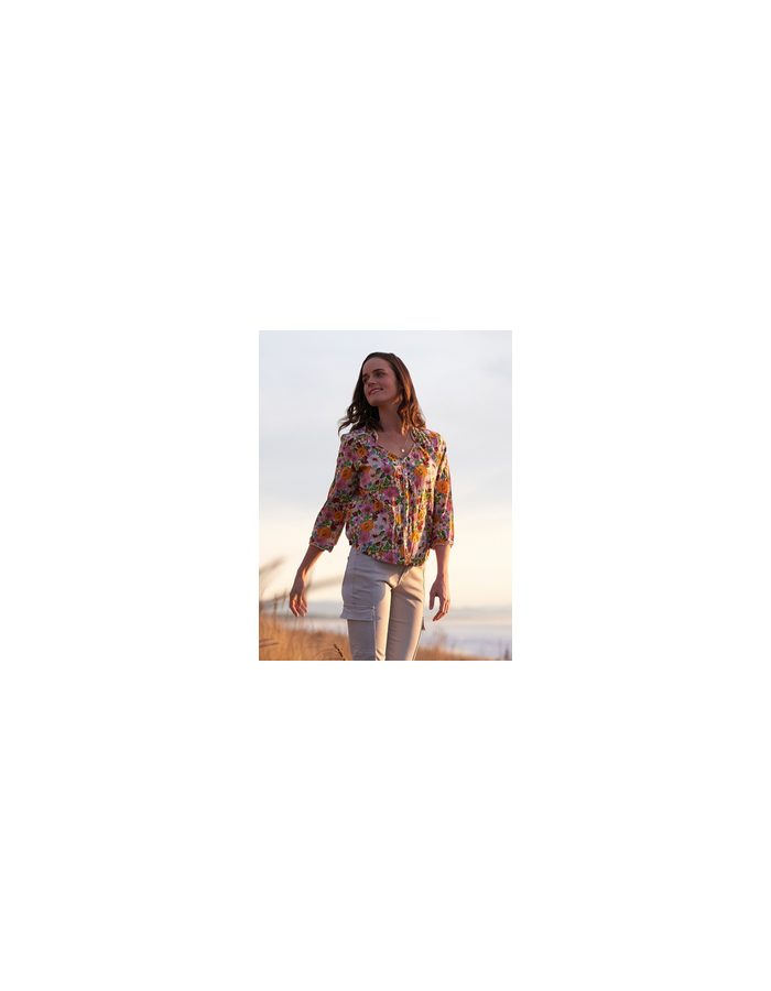 Infamous Crush 3/4 Sleeve Women' Top