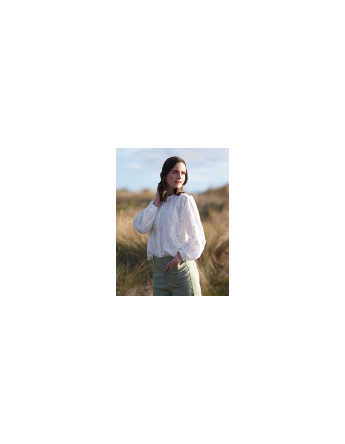 Textured Women's Blouse