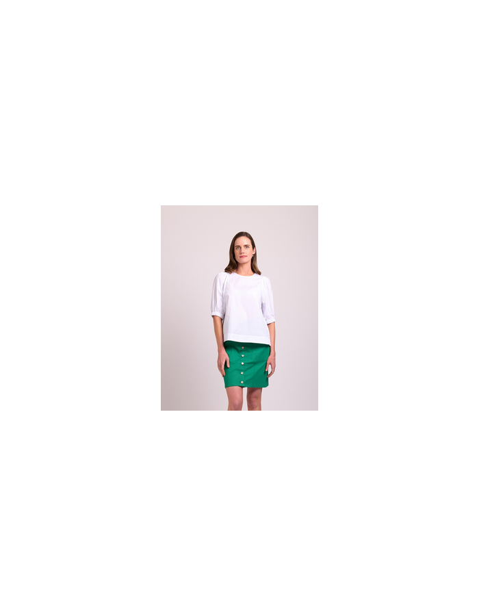 Volume Sleeve Swing Women's Top