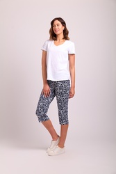 3/4 Printed Pant