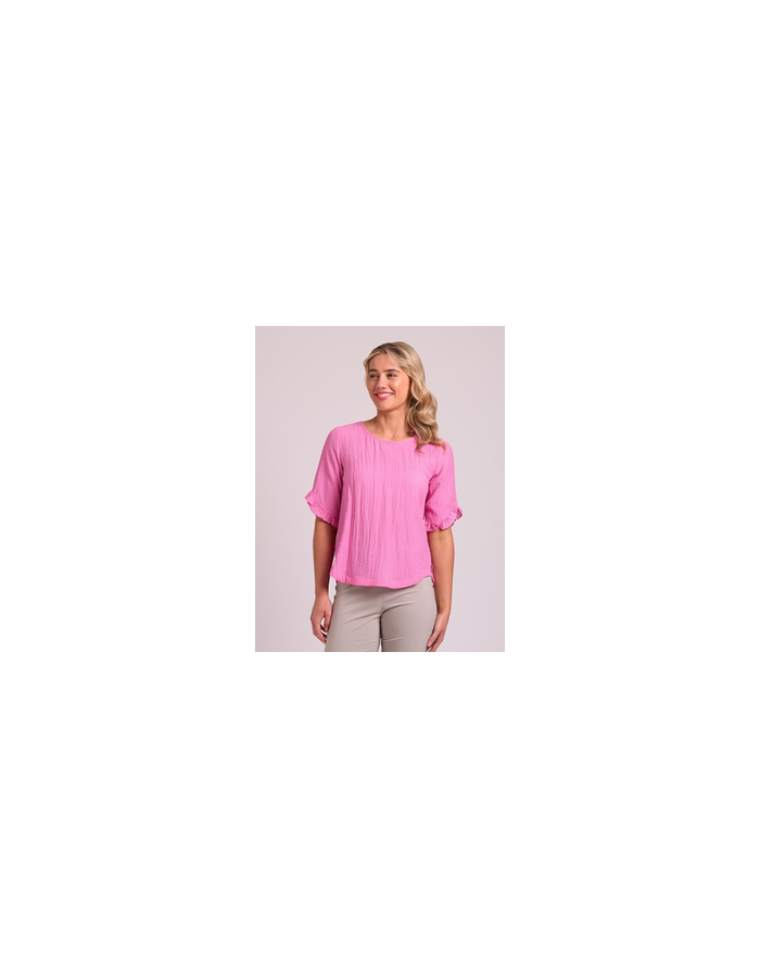 Ruffle Sleeve Women's Top