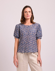 Scoop Hem Volume Slv Top