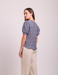 Scoop Hem Volume Slv Top