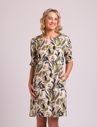 Shirr The Cuff Dress