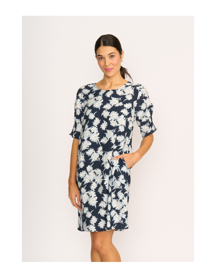 Shirr The Cuff Dress