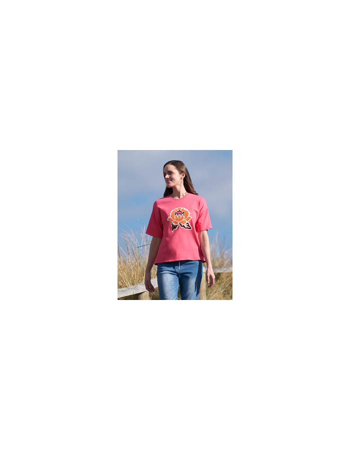 Short Sleeve Women's Sweatshirt