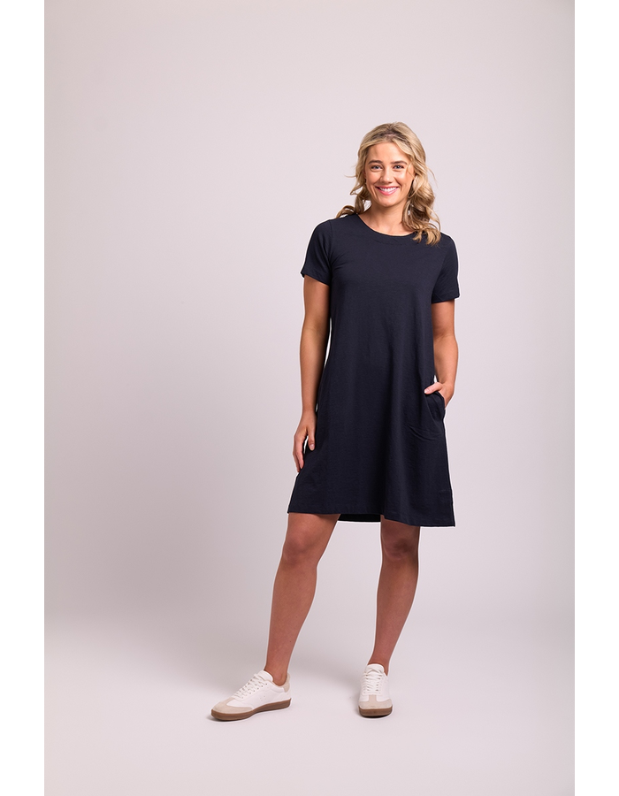 Foil Captain's Choice Dress