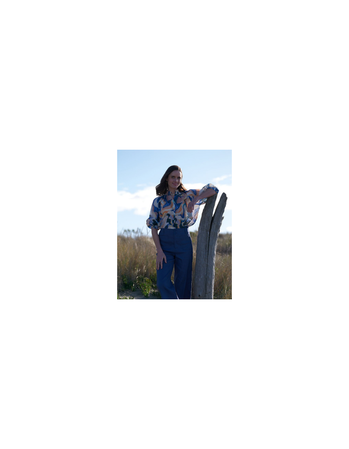 Shirr Bliss Women's Blouse