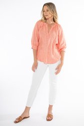 Mini Check Women's Top