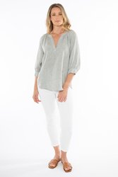Mini Check Women's Top