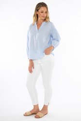 Shirred Sleeve Shirt