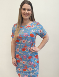 Shift Dress With Pockets