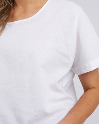 Curtis Woven S/S Tee