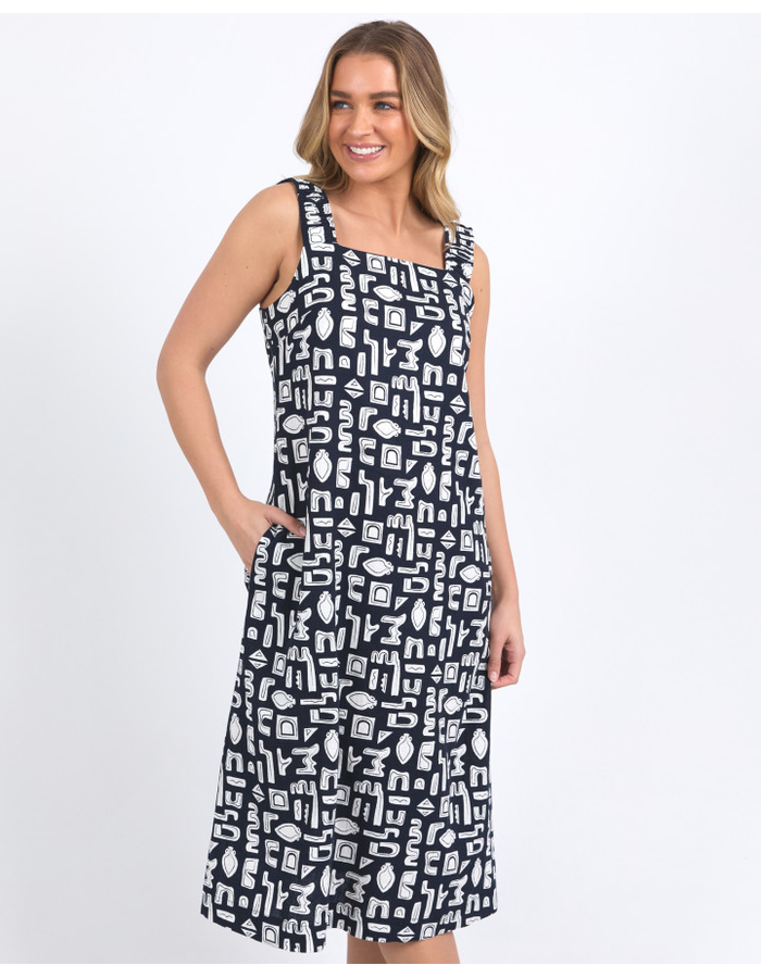Etched Geo Dress