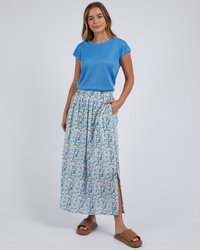 Rosette Floral Skirt