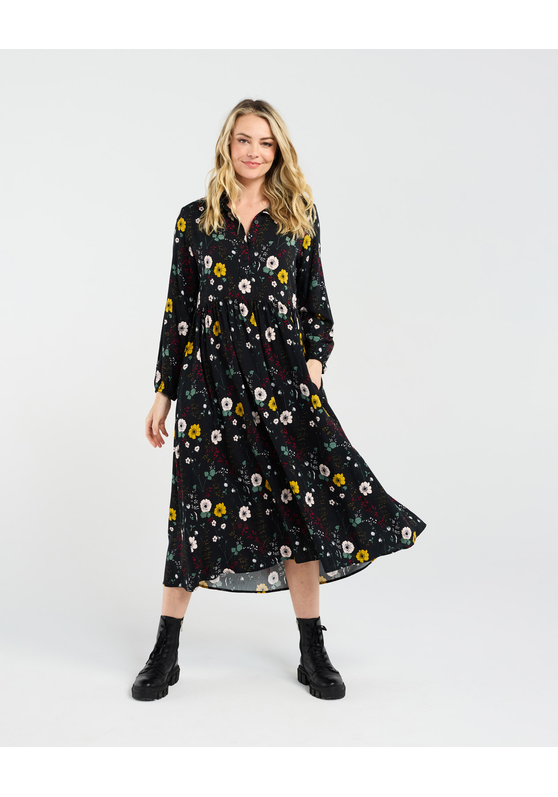 Blackstone Geneva Button Placket Womens Dress