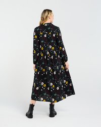 Geneva Button Plk Dress