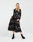 Geneva Button Plk Dress
