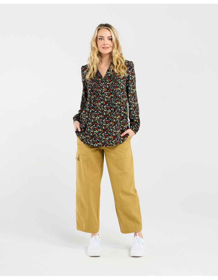 Blackstone Elena Pintuck Front Blouse