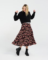 Victoria Pleat Skirt