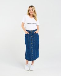 Demi Denim Skirt