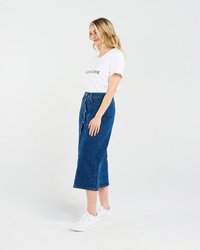 Demi Denim Skirt