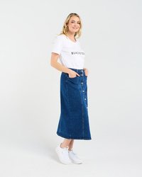 Demi Denim Skirt