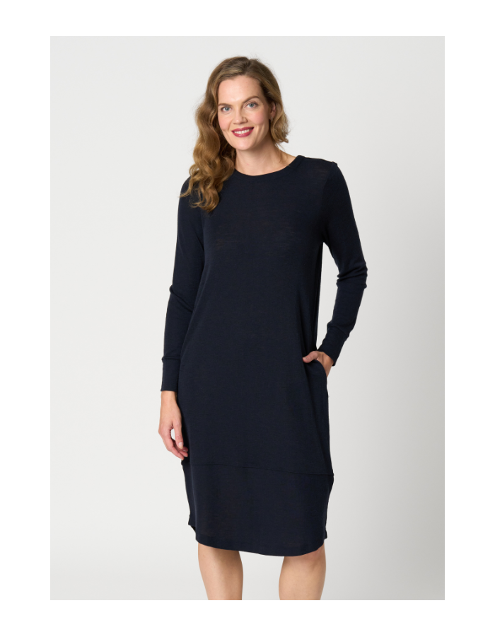 Foil Panel Cocoon Dress