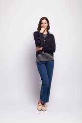 Shirred Cuff Cardigan