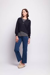 Shirred Cuff Cardigan