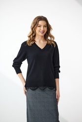 Oscar V Neck Jumper