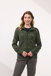 Esme Zip Front Merino Jkt