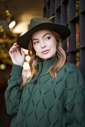 Esme Zip Front Merino Jkt