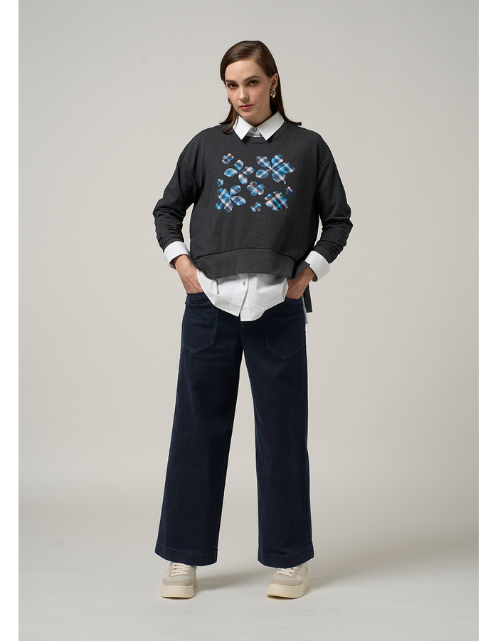 Madly Sweetly Outside Sweatshirt - Thistle