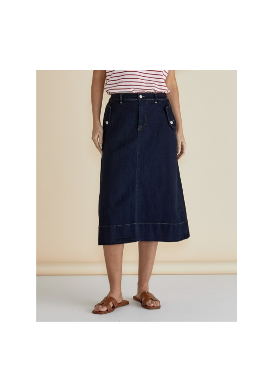Betty Basics Astra Denim Skirt