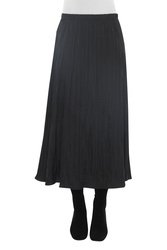 Pleated Pull On Skirt