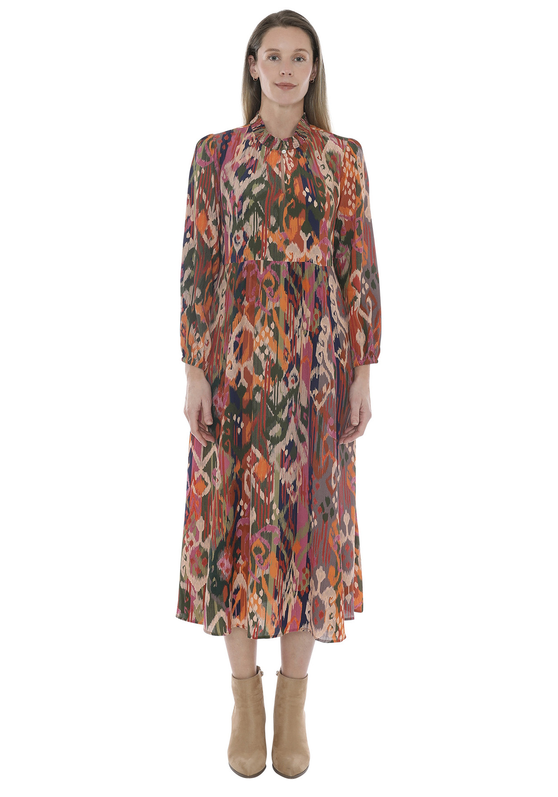 Jump Opulent Ikat Dress