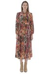 Opulent Ikat Dress