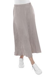 Pleated Pull On Skirt