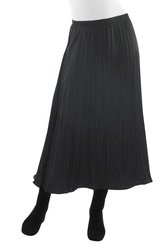 Pleated Pull On Skirt