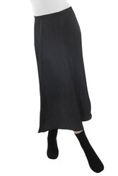 Pleated Pull On Skirt