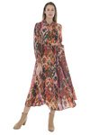 Opulent Ikat Dress