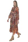 Opulent Ikat Dress