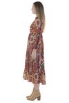 Opulent Ikat Dress