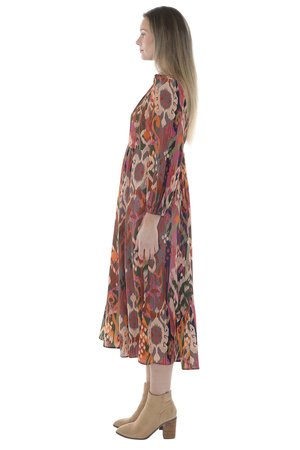 Opulent Ikat Dress