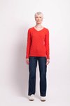 Textured V Neck Sweater