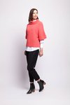 Cowl Neck Rib Jumper