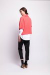 Cowl Neck Rib Jumper