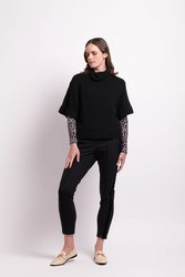 Cowl Neck Rib Jumper