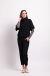 Cowl Neck Rib Jumper